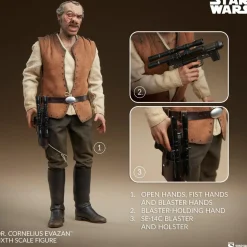 Star Wars Episode IV: A New Hope - Doctor Cornelius Evazan 1/6th Scale Action Figure
