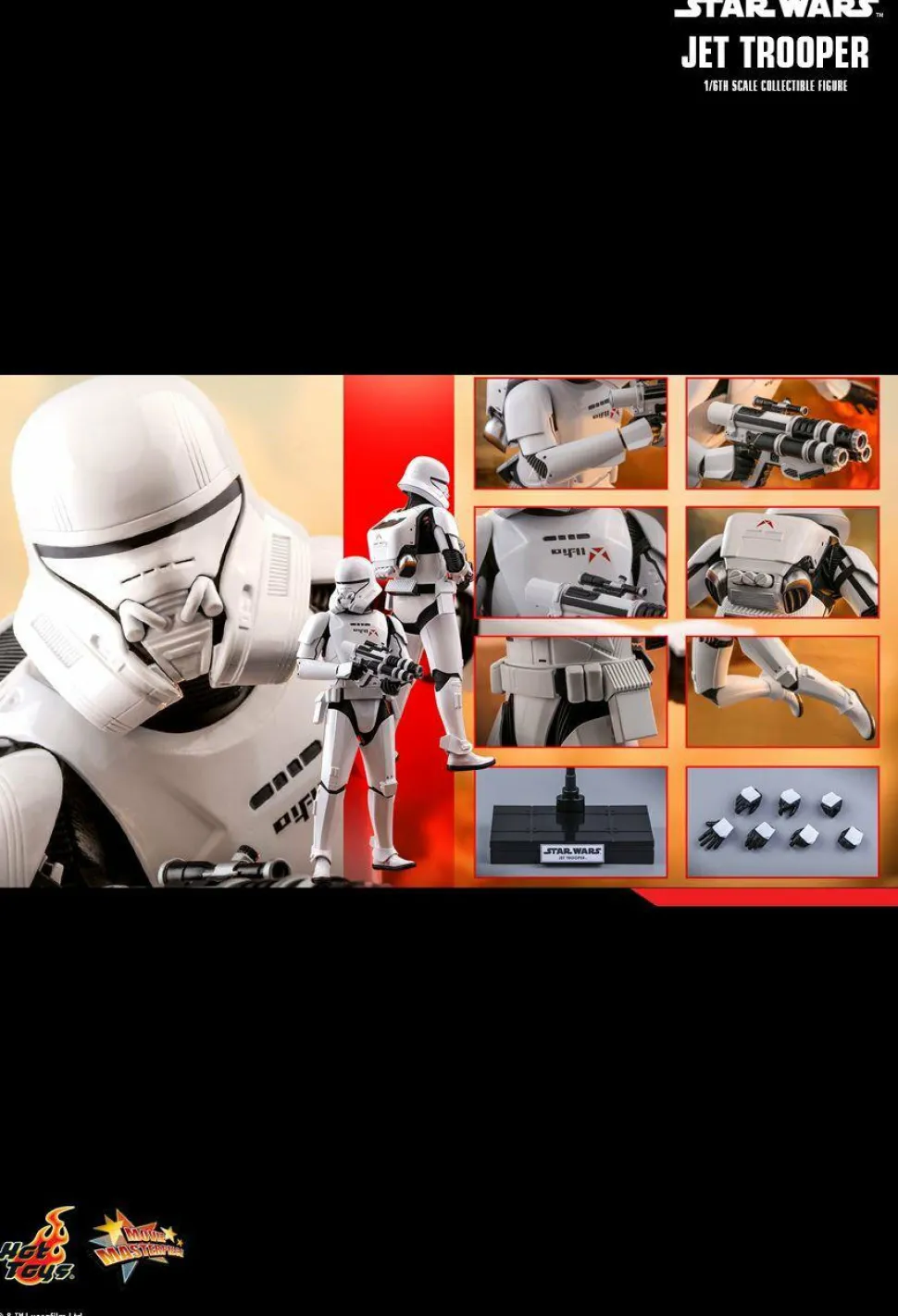 Star Wars Episode IX: The Rise Of Skywalker - Jet Trooper 1/6th Scale Hot Toys Action Figure