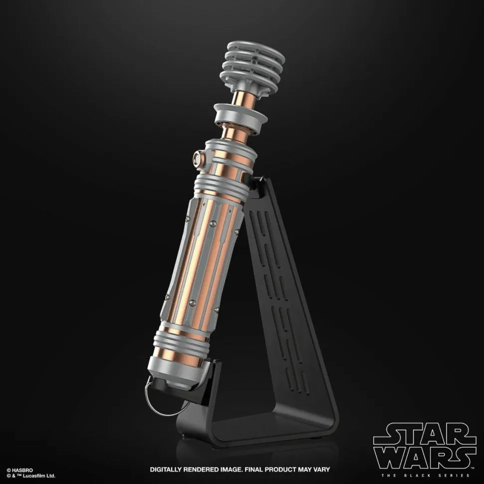 Star Wars Episode IX: The Rise of Skywalker - Leia Organa Black Series Force FX Elite Lightsaber 1:1 Scale Life-Size Prop Replica