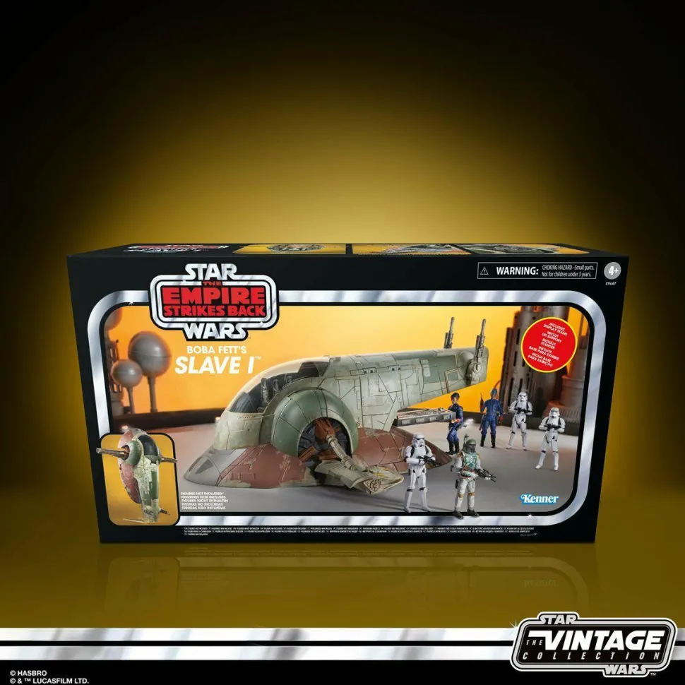 Star Wars Episode V: The Empire Strikes Back - Boba Fett’s Slave I Vintage Collection Kenner 3.75” Scale Action Figure Vehicle