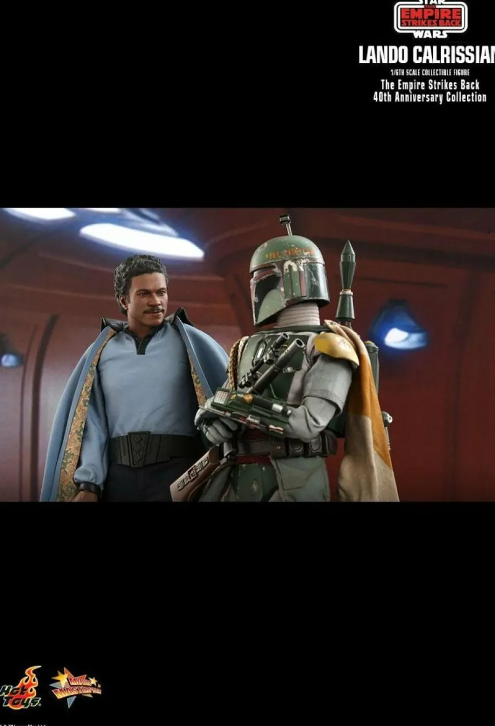 Star Wars Episode V: The Empire Strikes Back - Lando Calrissian 40th Anniversary 1/6th Scale Hot Toys Action Figure