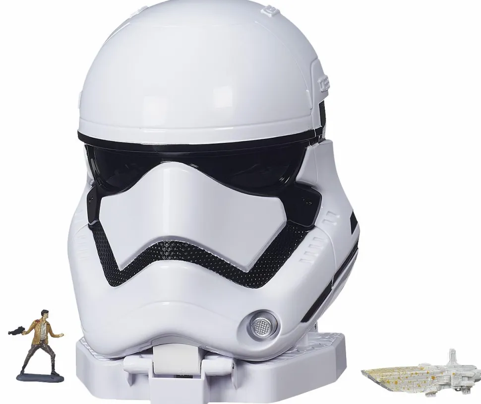 Star Wars Episode VII: The Force Awakens - Stormtrooper Jakku MicroMachines Playset with First Order Transport Vehicle and Poe Dameron Figure