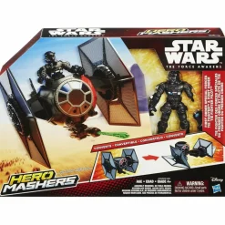Star Wars Episode VII: The Force Awakens - Hero Mashers TIE Fighter Vehicle and Pilot Action Figure