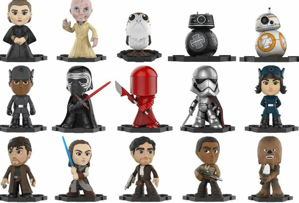 Star Wars Episode VIII: The Last Jedi - Mystery Minis Blind Box Vinyl Figure (Display of 12)