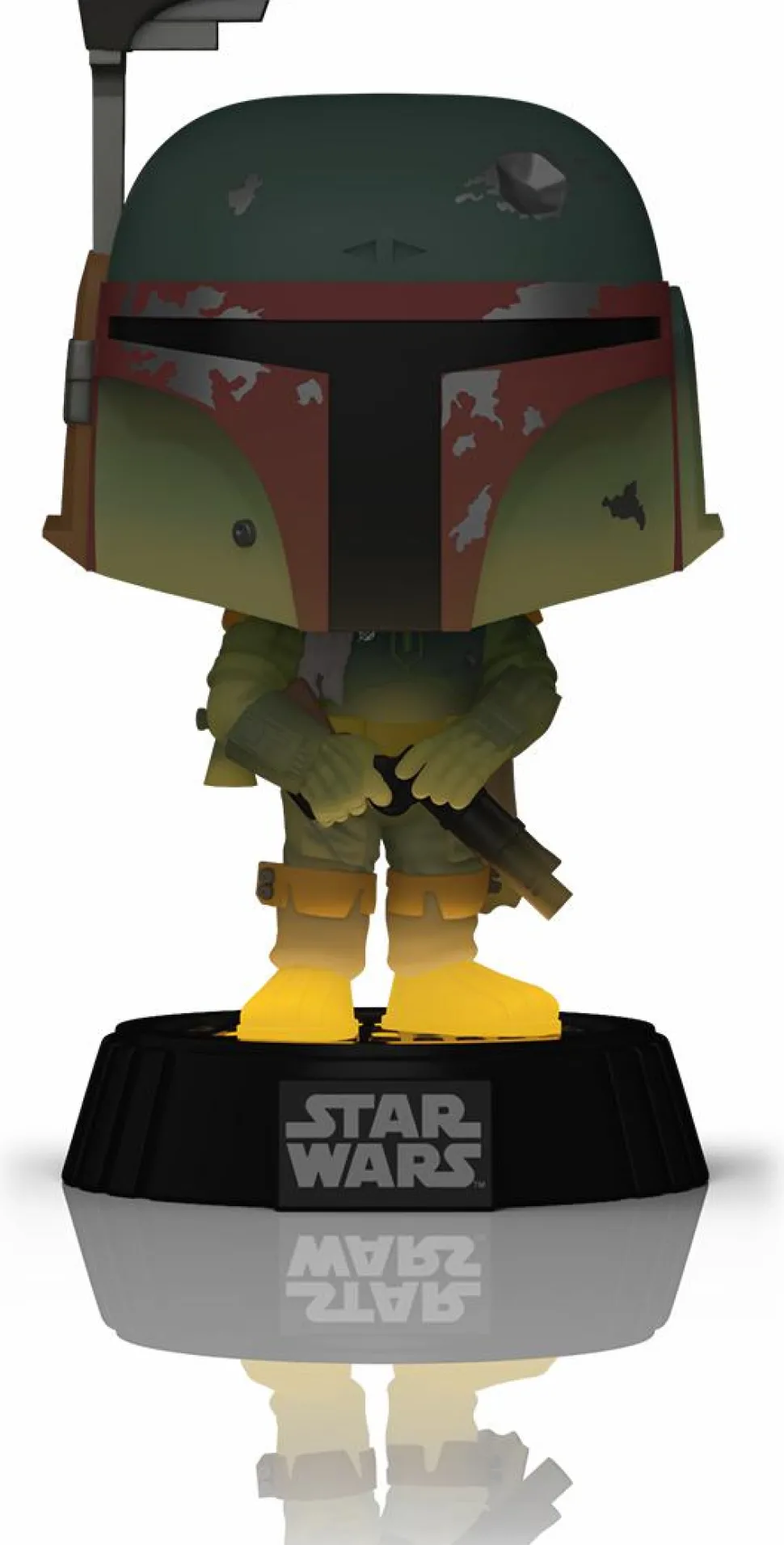 Star Wars: Fett Legacy - Boba Fett with Rifle Glow-in-the-Dark Pop! Vinyl Figure