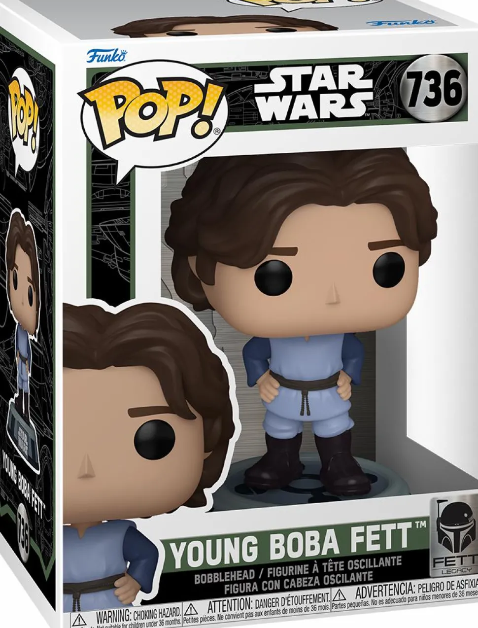 Star Wars: Fett Legacy - Young Boba Fett Pop! Vinyl Figure