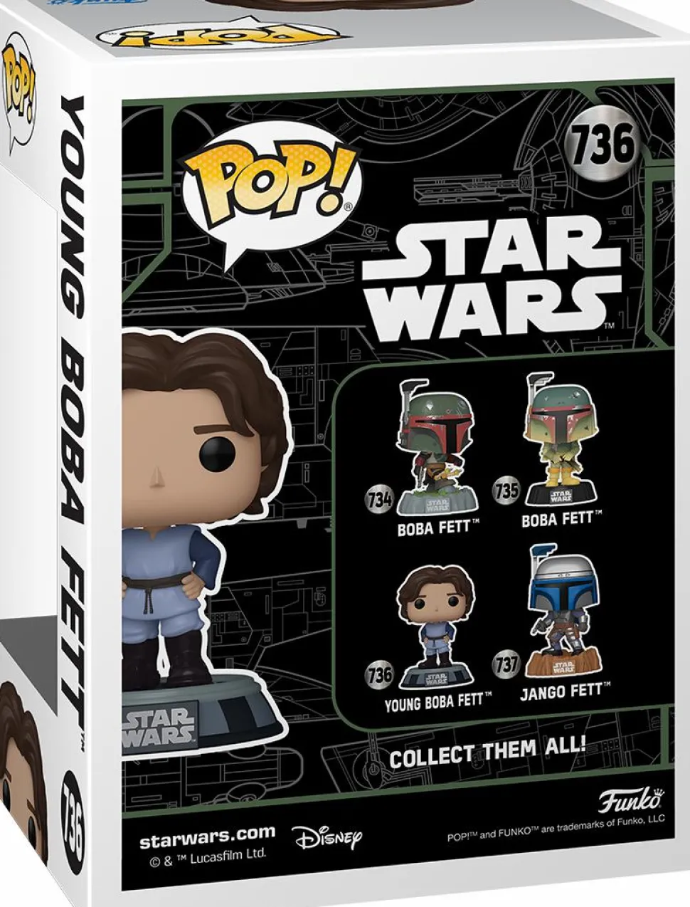 Star Wars: Fett Legacy - Young Boba Fett Pop! Vinyl Figure