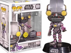 Star Wars: Gaming Greats - Imperial Rocket Trooper, Merrin, ARC Umbra Trooper & Proxy Glow in the Dark Pop! Vinyl Bundle (Set of 4)