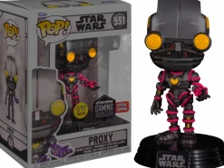 Star Wars: Gaming Greats - Imperial Rocket Trooper, Merrin, ARC Umbra Trooper & Proxy Glow in the Dark Pop! Vinyl Bundle (Set of 4)