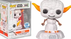 Star Wars: Holiday - Yoda Snowman Pop! Vinyl Figure in Acrylic Pop! Protector (Funko / Popcultcha Exclusive)