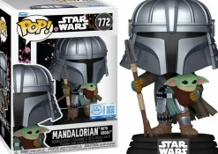 Star Wars: Impressions - Mandalorian with Grogu Pop! Vinyl Figure