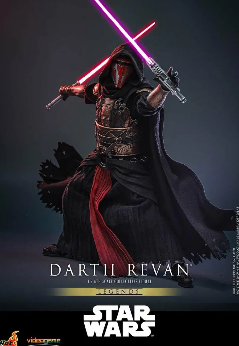 Star Wars: Knights of the Old Republic - Darth Revan 1/6th Scale Hot Toys Action Figure
