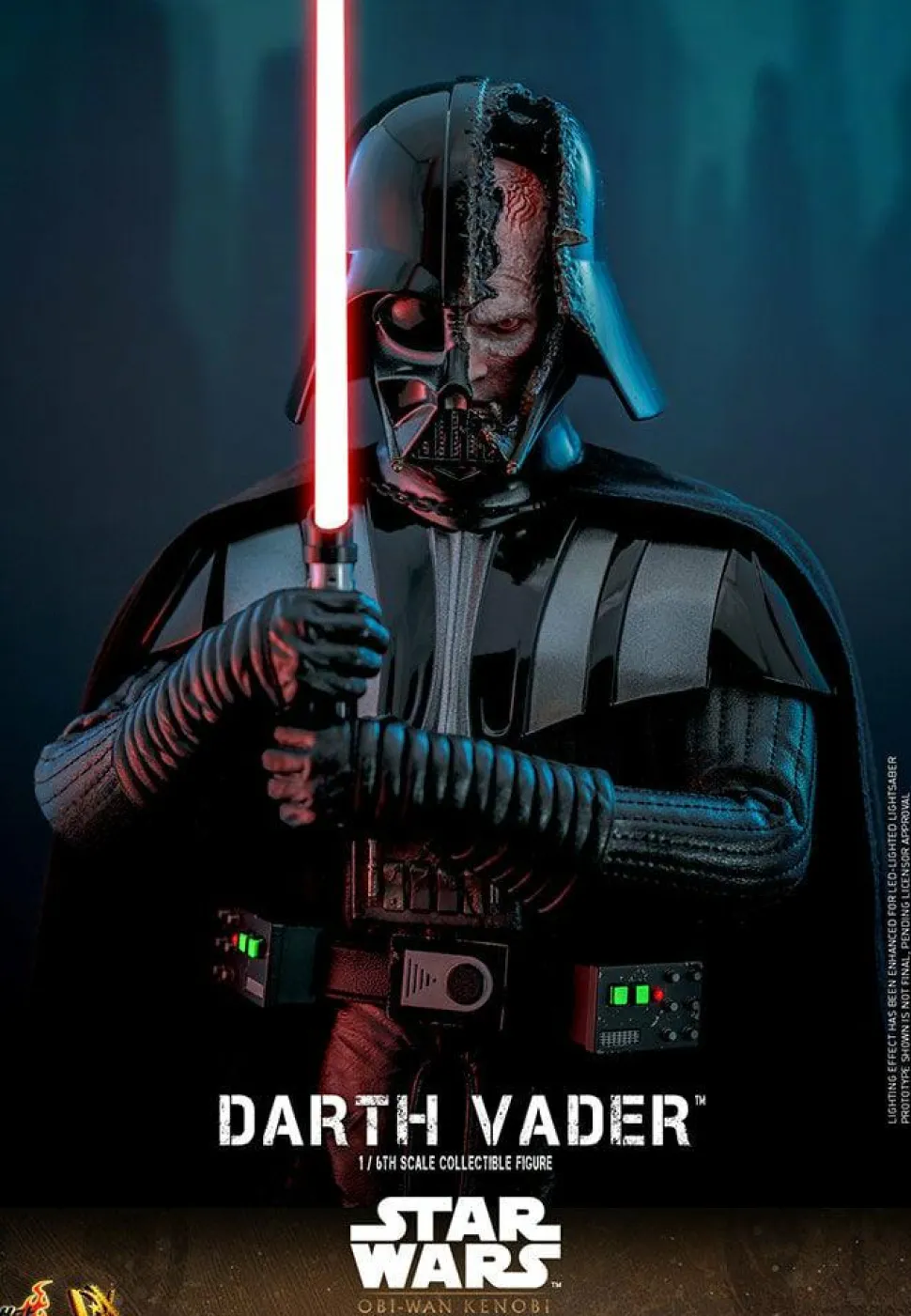 Star Wars: Obi-Wan Kenobi - Darth Vader 1/6th Scale Hot Toys Action Figure