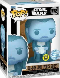 Star Wars: Obi-Wan Kenobi (2022) - Qui-Gon Jinn (Force Ghost) Glow-in-the-Dark Pop! Vinyl Figure