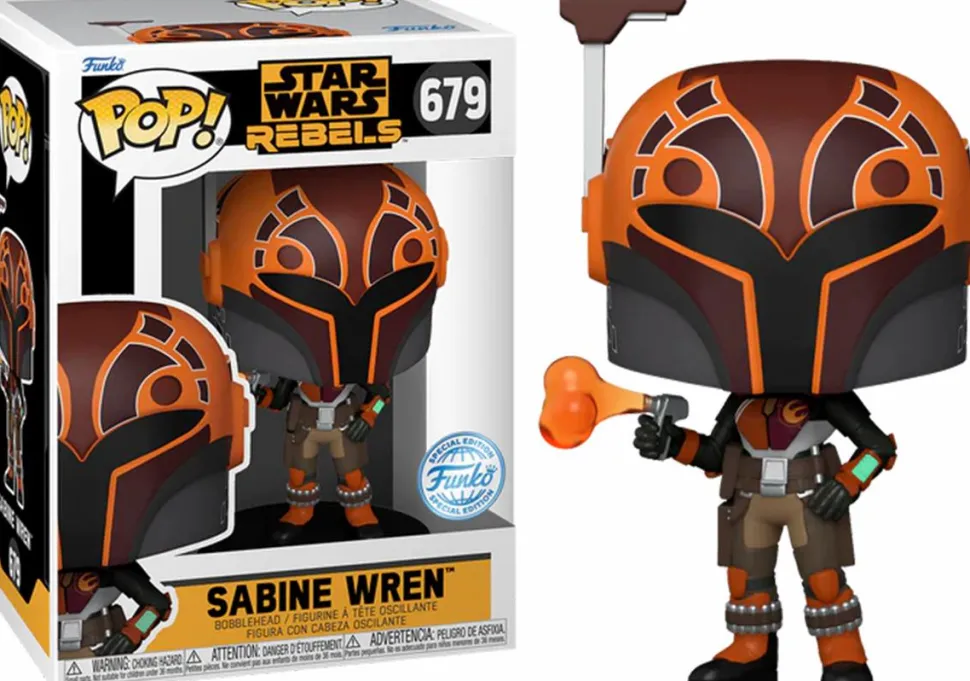 Star Wars: Rebels - Sabine Wren Metallic Pop! Vinyl Figure