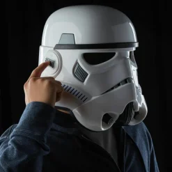 Star Wars: Rogue One - Imperial Stormtrooper Electronic Voice Changer Helmet 1:1 Scale Life-Size Prop Replica
