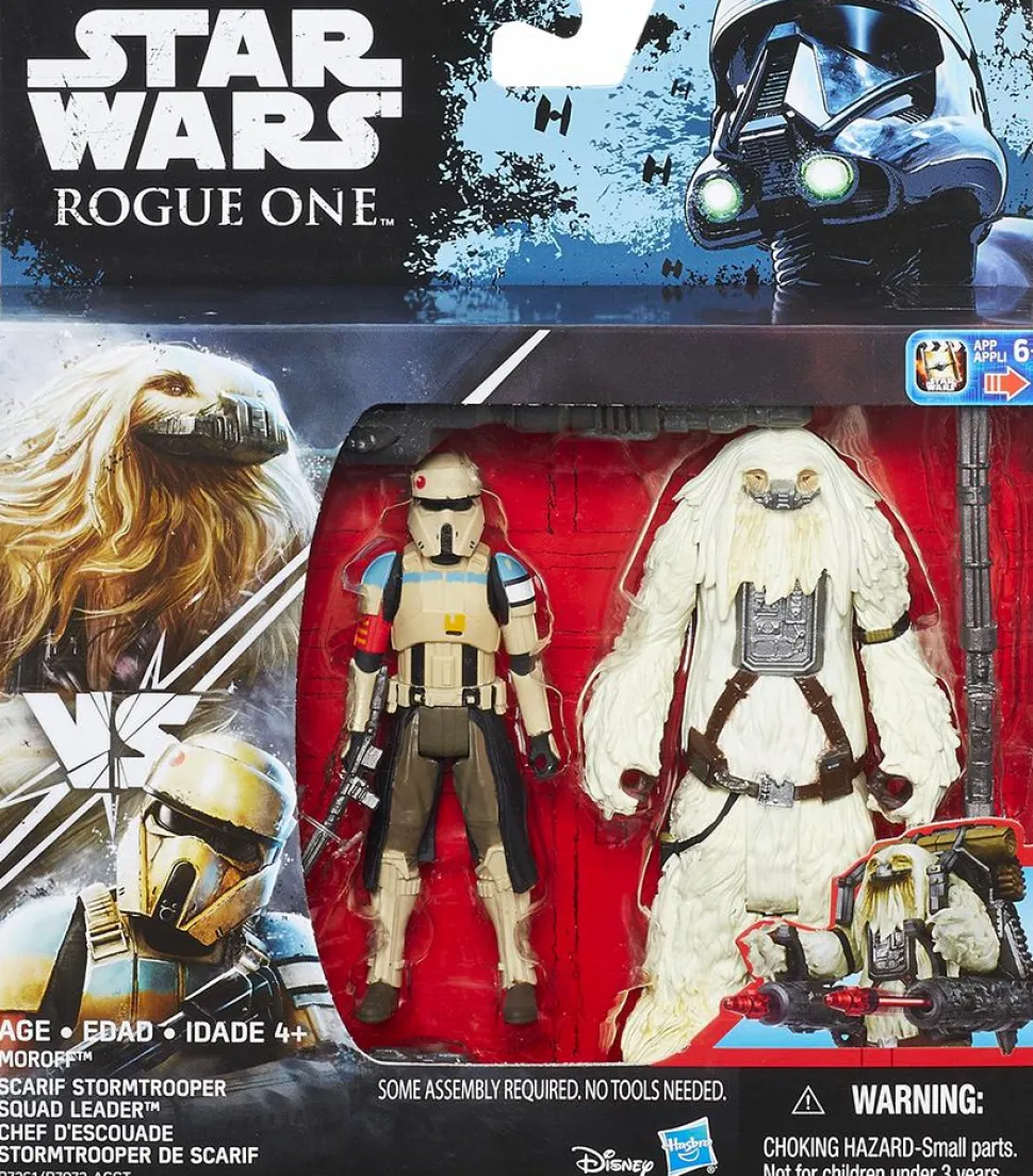 Star Wars: Rogue One - Moroff vs. Scarif Stormtrooper Squad Leader 3.75" Action Figure 2-Pack