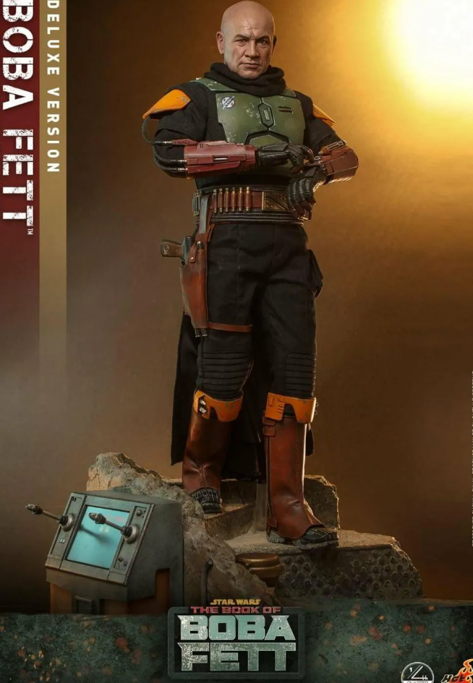 Star Wars: The Book of Boba Fett - Boba Fett Deluxe 1/4 Scale Hot Toys Action Figure