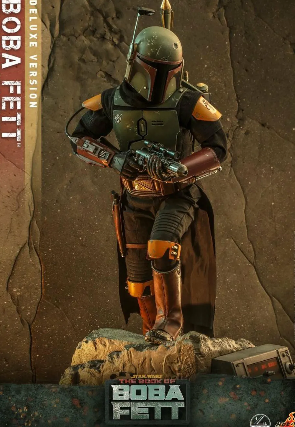 Star Wars: The Book of Boba Fett - Boba Fett Deluxe 1/4 Scale Hot Toys Action Figure