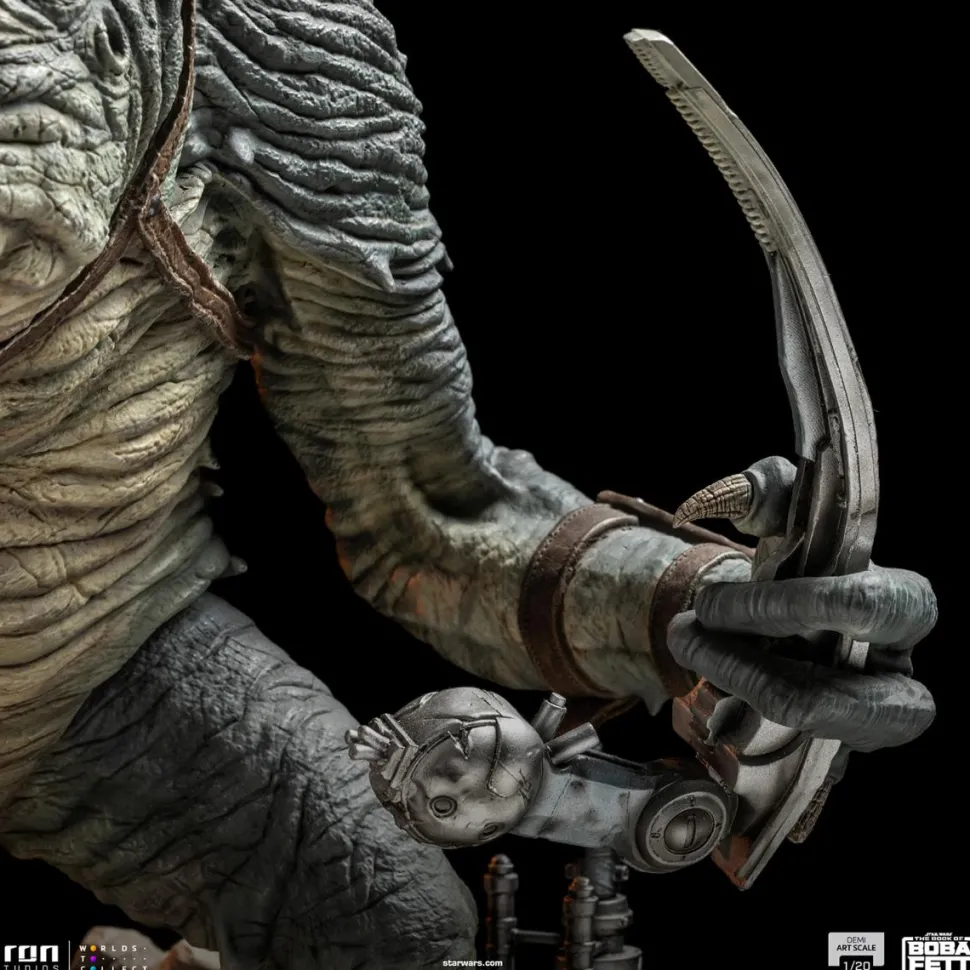 Star Wars: The Book of Boba Fett - Boba Fett & Rancor 1/20th Scale Diorama Statue