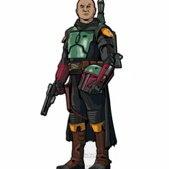 Star Wars: The Book of Boba Fett - Boba Fett Holding Helmet FigPin Enamel Pin