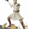 Star Wars: The Clone Wars - General Obi-Wan Kenobi Deluxe Gallery 11" PVC Diorama Statue