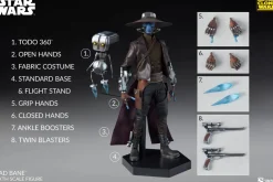 Star Wars: The Clone Wars - Cad Bane 1/6th Scale Action Figure