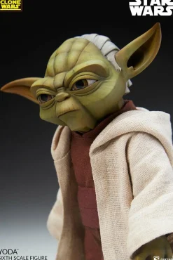Star Wars: The Clone Wars - Yoda 1/6th Scale Action Figure