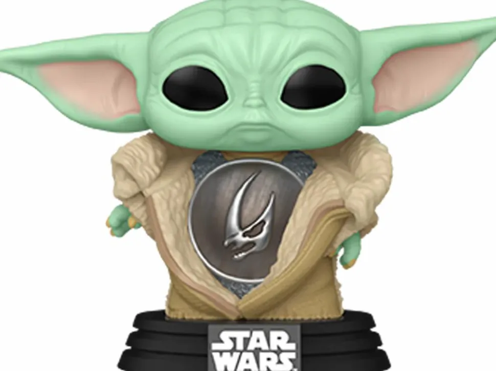Star Wars: The Mandalorian - Din Grogu with Armor Pop! Vinyl Figure