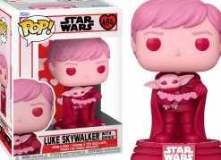 Star Wars: The Mandalorian - Luke Skywalker with Grogu Valentine's Day Pop! Vinyl Figure