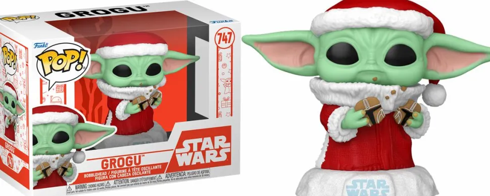 Star Wars: The Mandalorian - Grogu with Cookies (Holiday) Pop! Vinyl Figure