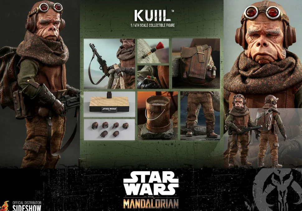 Star Wars: The Mandalorian - Kuiil 1/6th Scale Hot Toys Action Figure