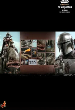 Star Wars: The Mandalorian - The Mandalorian & Blurrg 1/6th Scale Hot Toys Action Figure 2-Pack