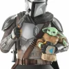 Star Wars: The Mandalorian - Din Djarin with Grogu 1/6th Scale Bust