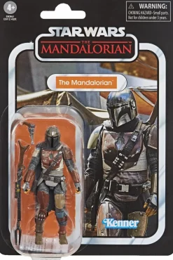 Star Wars: The Mandalorian - Mandalorian 3.75” Vintage Kenner Action Figure