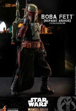 Star Wars: The Mandalorian - Boba Fett in Repaint Armor 1/6th Scale Hot Toys Action Figure