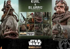 Star Wars: The Mandalorian - Kuiil & Blurrg 1/6th Scale Hot Toys Action Figure 2-Pack