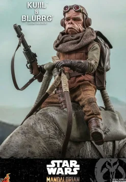 Star Wars: The Mandalorian - Kuiil & Blurrg 1/6th Scale Hot Toys Action Figure 2-Pack