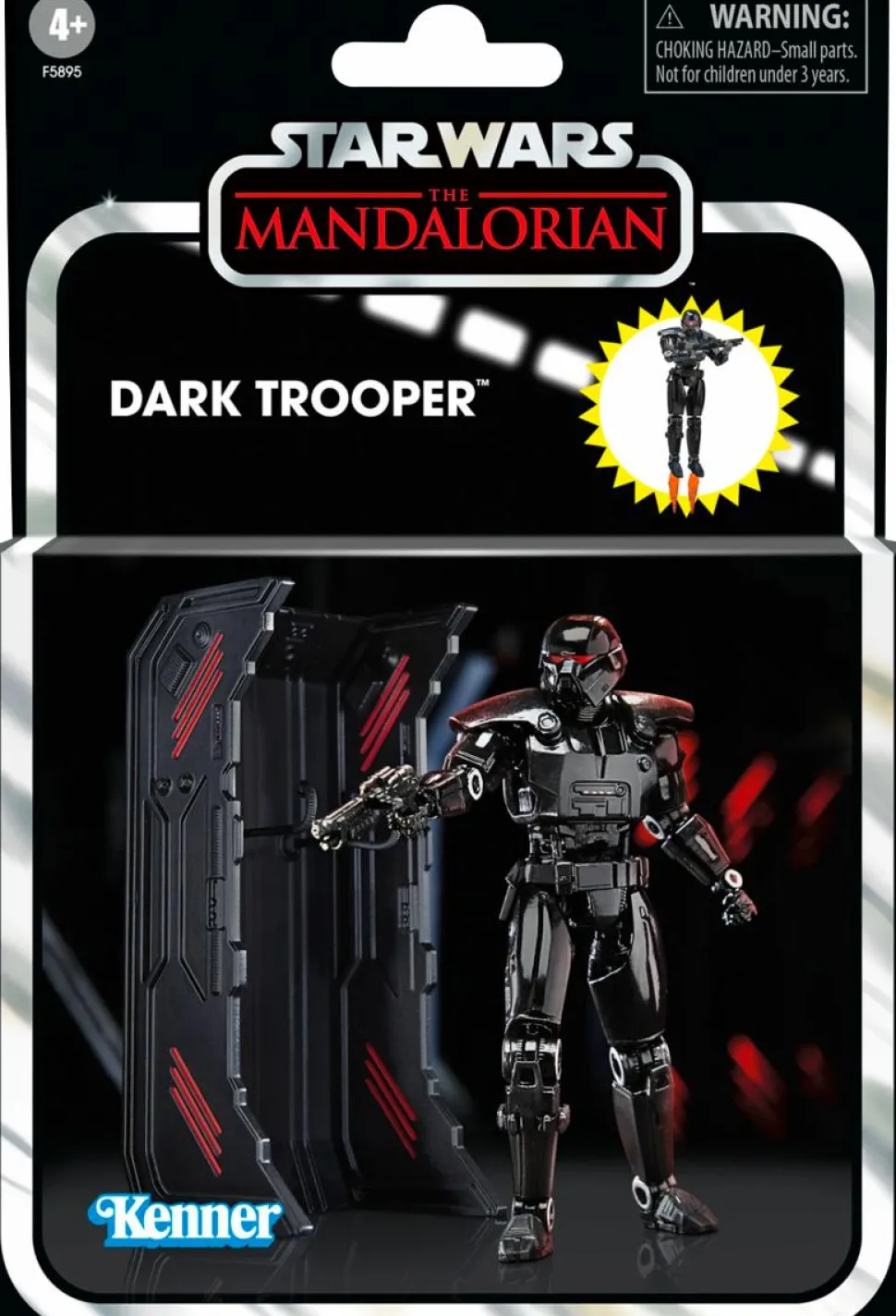 Star Wars: The Mandalorian - Dark Trooper Vintage Collection Kenner 3.75” Scale Action Figure