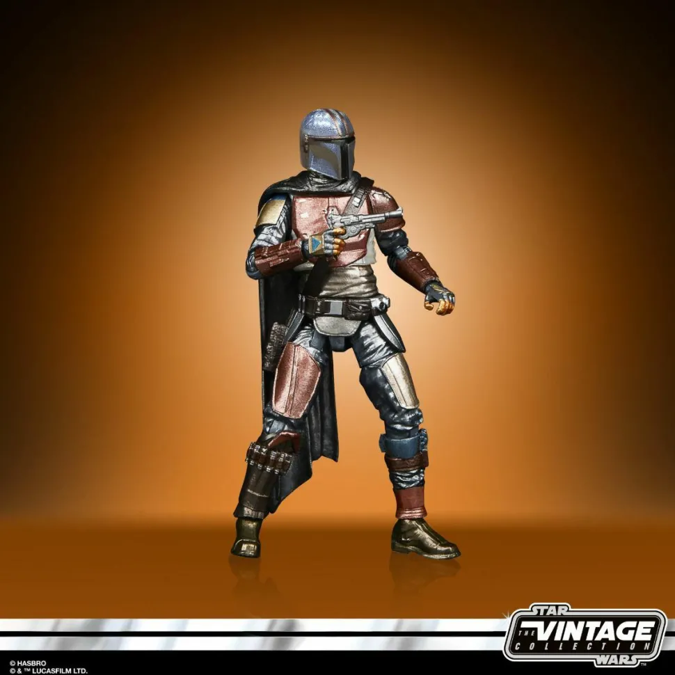 Star Wars: The Mandalorian - Carbonized Mandolorian 3.75” Kenner Action Figure