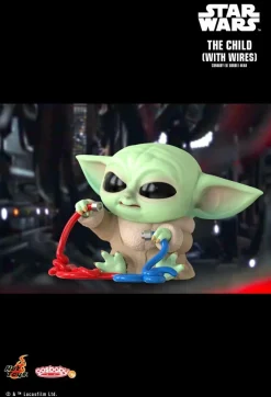 Star Wars: The Mandalorian - The Child (Grogu) with Wires Cosbaby (S) Hot Toys Figure