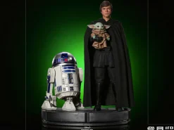 Star Wars: The Mandalorian - Luke Skywalker, R2-D2 & Grogu 1/4 Scale Legacy Statue