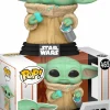 Star Wars: The Mandalorian - Grogu (The Child) with Cookie Pop! Vinyl Figure