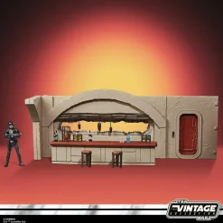 Star Wars: The Mandalorian - Nevarro Cantina with Imperial Death Trooper (Nevarro) Vintage Collection 3.75” Scale Action Figure Diorama Playset