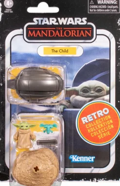 Star Wars: The Mandalorian - Baby Yoda (The Child) Retro Collection Kenner 3.75” Action Figure