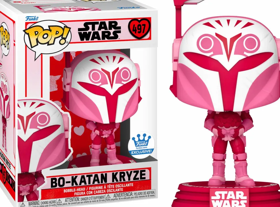 Star Wars: The Mandalorian - Bo-Katan Kryze Valentine’s Day Mystery Box (includes Bo-Katan & 3 Mystery Exclusive Pop! Vinyl Figures) (Funko / Popcultcha Exclusive)