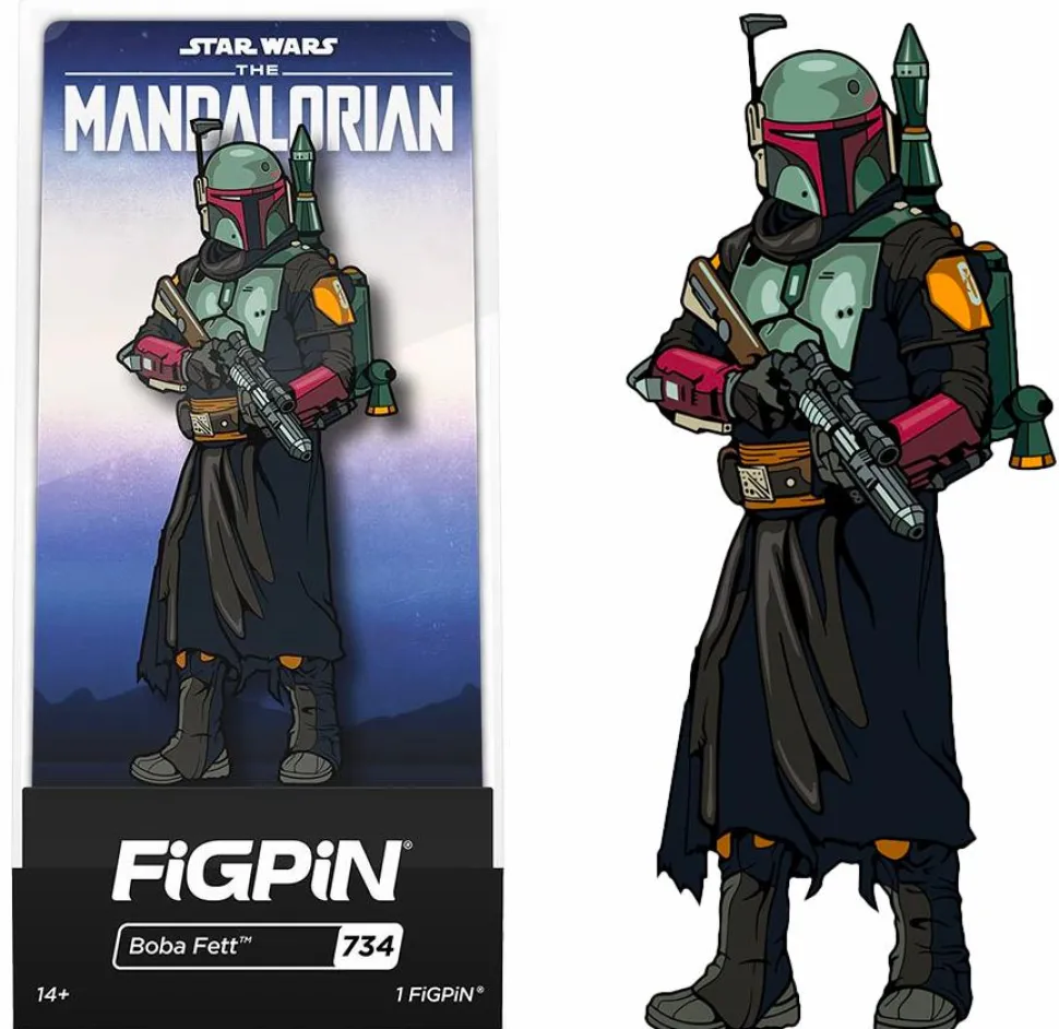 Star Wars: The Mandalorian - Boba Fett FigPin Enamel Pin