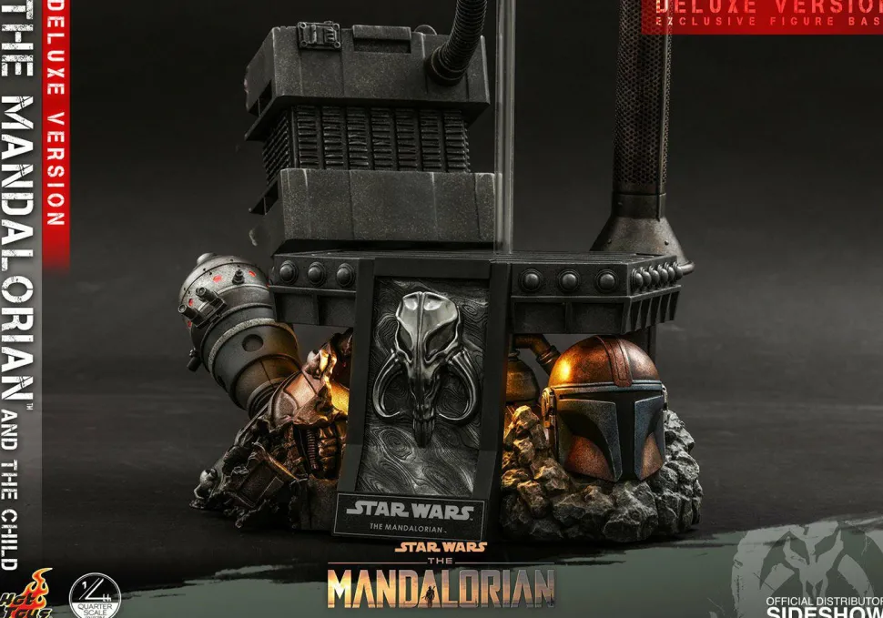 Star Wars: The Mandalorian - The Mandalorian & The Child Deluxe 1/4 Scale Hot Toys Action Figure 2-Pack (Int Sales Only)