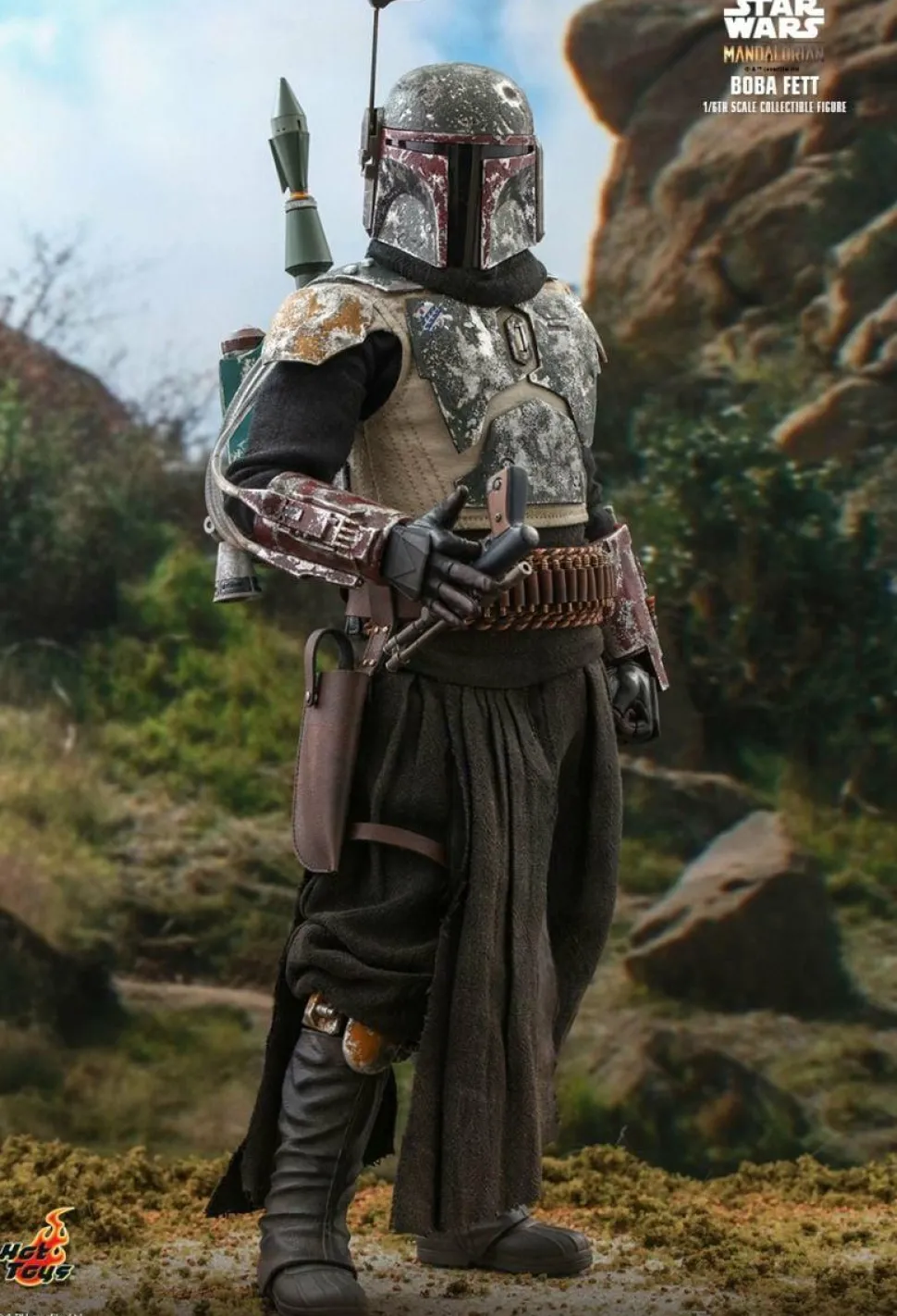 Star Wars: The Mandalorian - Boba Fett 1/6th Scale Hot Toys Action Figure