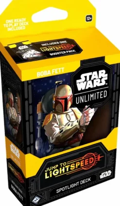 Star Wars: Unlimited - Jump to Lightspeed Boba Fett Spotlight Deck